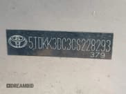 ✅ 2012 Toyota Sienna LE AAS • VIN: 5TDKK3DC3CS228293 • Lot: 43269791. Listed on IAAI with 96,848 mi. Free auction sales archive from the USA and detailed vehicle history report at DreamBid. Image 9.