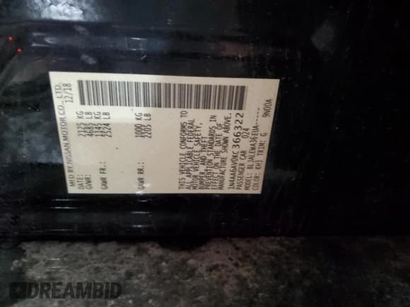 ✅ 2019 Nissan Maxima SV • VIN: 1N4AA6AV0KC366322 • Lot: 92243855. Wystawiony na Copart z przebiegiem 93 471 mil. Bezpłatny archiwum sprzedaży aukcyjnych z USA i szczegółowy raport historii pojazdu na DreamBid. Zdjęcie 12.