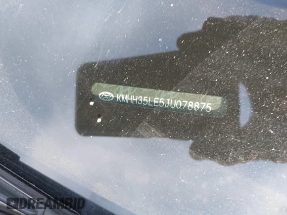 ✅ 2018 Hyundai Elantra • VIN: KMHH35LE5JU078875 • Lot: 43727813. Listed on IAAI with 219,081 mi. Free auction sales archive from the USA and detailed vehicle history report at DreamBid. Image 17.