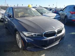✅ 2024 BMW 3 Series 330e • VIN: 3MW39FF05R8E83594 • Lot: 43427849. Listed on IAAI with 12,902 mi. Free auction sales archive from the USA and detailed vehicle history report at DreamBid. Image 1.