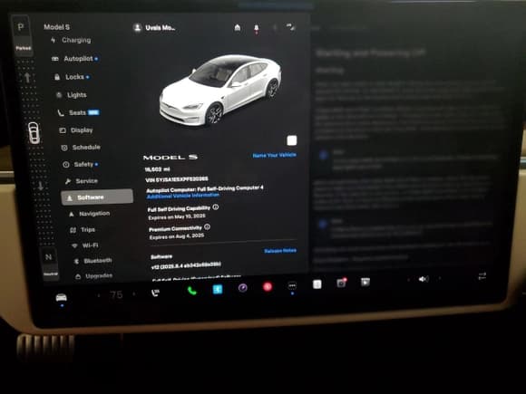 ✅ 2023 Tesla Model S • VIN: 5YJSA1E5XPF520265 • Lot: 54833255. Listed on Copart with 16,502 mi. Free auction sales archive from the USA and detailed vehicle history report at DreamBid. Image 9.