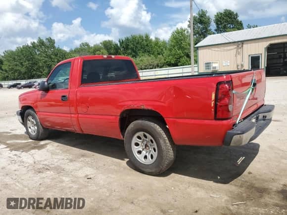2006 Chevrolet Silverado 1500 Work Truck z VIN 3GCEC14X56G233970, wystawiony jako Copart lot #66140905 z przebiegiem 110 086 mil mil oraz Czysty tytuł • Clean title. Historia ofert i sprzedaży dostępna na DreamBid. Obrazek 2.