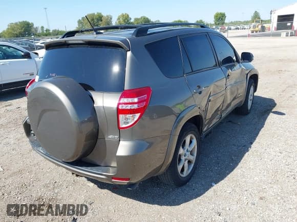 ✅ 2009 Toyota RAV4 Limited • VIN: JTMBK31V89D009906 • Lot: 43324208. Listed on IAAI with 108,399 mi. Free auction sales archive from the USA and detailed vehicle history report at DreamBid. Image 4.