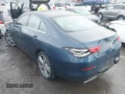 ✅ 2020 Mercedes-Benz CLA 250 • VIN: WDD5J4GB0LN043994 • Lot: 43666996. Listed on IAAI with 39,806 mi. Free auction sales archive from the USA and detailed vehicle history report at DreamBid. Image 3.