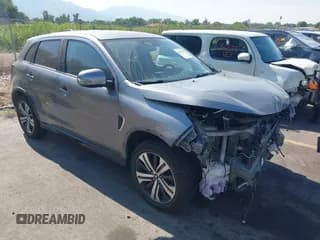 ✅ 2020 Mitsubishi Outlander ES • VIN: JA4AR3AU0LU018017 • Lot: 42891559. Listed on IAAI with 77,061 mi. Free auction sales archive from the USA and detailed vehicle history report at DreamBid. Image 1.