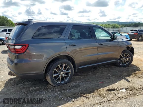 ✅ 2017 Dodge Durango GT • VIN: 1C4RDJDG2HC697898 • Lot: 58571095. Listed on Copart with 201,685 mi. Free auction sales archive from the USA and detailed vehicle history report at DreamBid. Image 3.