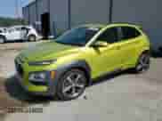 2019 Hyundai Kona Limited z VIN KM8K33A50KU262720, wystawiony jako Copart lot #57746893 z przebiegiem 24 686 mil mil oraz . Historia ofert i sprzedaży dostępna na DreamBid. Obrazek 1.