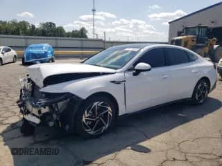 2025 Hyundai Sonata SEL Convenience with VIN KMHL14JA6SA489781, listed as a Copart auction lot 80174675 with 12,371 mi miles and Salvage title. Bid and sale history available at DreamBid. Image 1.