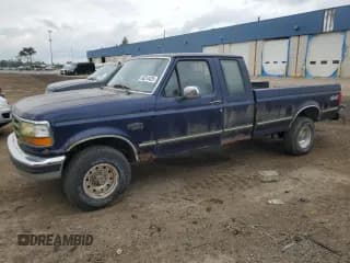 ✅ 1995 Ford F-150 • VIN: 1FTEX14N9SKB85184 • Lot: 66214425. Listed on Copart with 87,238 mi. Free auction sales archive from the USA and detailed vehicle history report at DreamBid. Image 1.
