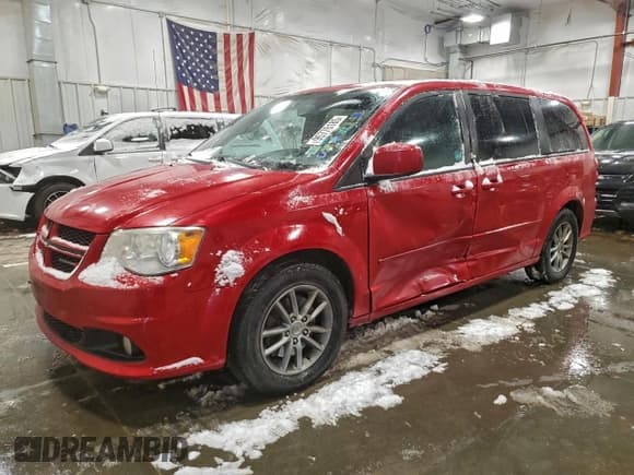 ✅ 2013 Dodge Grand Caravan R/T • VIN: 2C4RDGEG1DR817760 • Lot: 95776185. Listed on Copart with 185,579 mi. Free auction sales archive from the USA and detailed vehicle history report at DreamBid. Image 1.