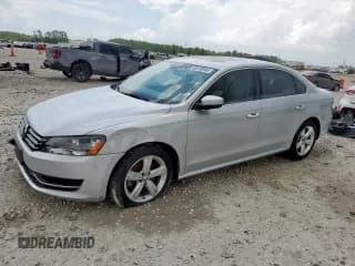 ✅ 2013 Volkswagen Passat SE • VIN: 1VWBH7A32DC103196 • Lot: 63619345. Listed on Copart with 96,455 mi. Free auction sales archive from the USA and detailed vehicle history report at DreamBid. Image 1.