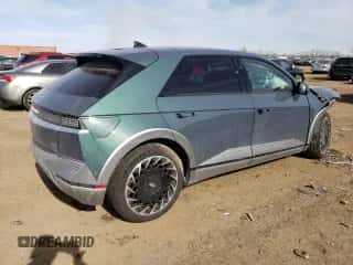 2022 Hyundai Ioniq 5 Limited z VIN KM8KRDAF8NU087747, wystawiony jako Copart lot #43249744 z przebiegiem 20 930 mil mil oraz Szkoda całkowita • Salvage title. Historia ofert i sprzedaży dostępna na DreamBid. Obrazek 3.