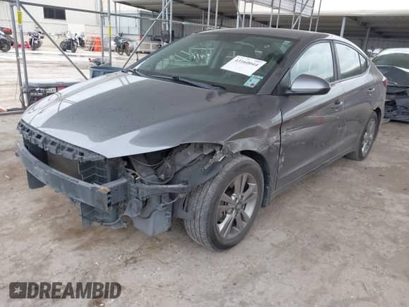 2017 Hyundai Elantra SE z VIN KMHD84LF2HU429867, wystawiony jako IAAI lot #43160044 z przebiegiem 127 518 mil mil oraz . Historia ofert i sprzedaży dostępna na DreamBid. Obrazek 2.