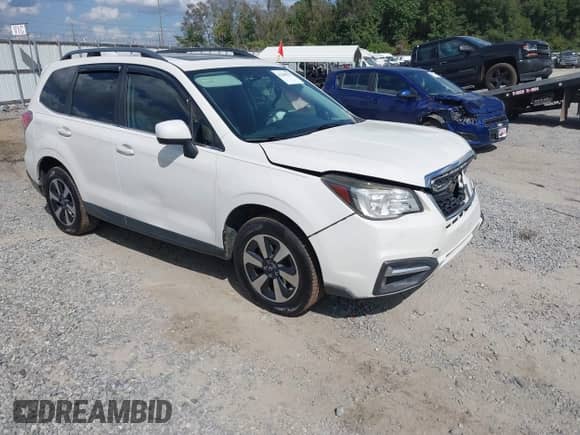 2017 Subaru Forester Limited with VIN JF2SJAJC1HH414553, listed as a IAAI auction lot 43289933 with 120,913 mi miles and . Bid and sale history available at DreamBid. Image 1.