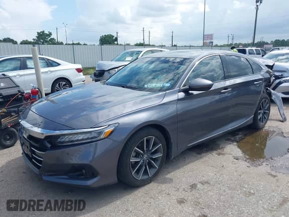 2022 Honda Accord EX-L z VIN 1HGCV1F56NA028850, wystawiony jako IAAI lot #42646990 z przebiegiem 38 006 mil mil oraz . Historia ofert i sprzedaży dostępna na DreamBid. Obrazek 17.