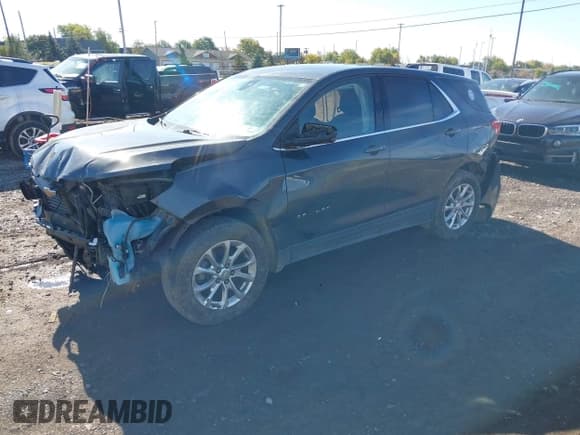 ✅ 2020 Chevrolet Equinox LT • VIN: 2GNAXUEVXL6217957 • Lot: 43400232. Wystawiony na IAAI z przebiegiem 108 527 mil. Bezpłatny archiwum sprzedaży aukcyjnych z USA i szczegółowy raport historii pojazdu na DreamBid. Zdjęcie 2.