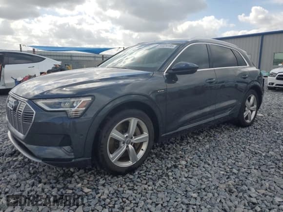 ✅ 2019 Audi e-tron Premium Plus • VIN: WA1LAAGE8KB024694 • Lot: 54429195. Listed on Copart with 46,534 mi. Free auction sales archive from the USA and detailed vehicle history report at DreamBid. Image 1.