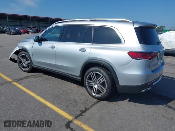 ✅ 2022 Mercedes-Benz GLS 450 • VIN: 4JGFF5KE5NA777429 • Lot: 42716350. Listed on IAAI with 46,154 mi. Free auction sales archive from the USA and detailed vehicle history report at DreamBid. Image 3.