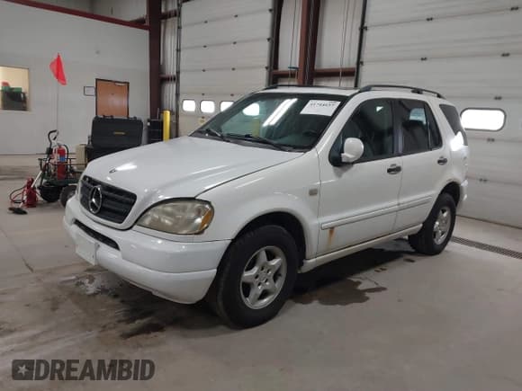 ✅ 2000 Mercedes-Benz M 320/430/500 • VIN: 4JGAB54E2YA166846 • Lot: 41744657. Listed on IAAI with 226,711 mi. Free auction sales archive from the USA and detailed vehicle history report at DreamBid. Image 2.