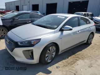 2018 Hyundai Ioniq Limited с VIN KMHC05LC7JU060296, выставлен на аукционе Copart как лот 77557654 с пробегом 32 363 миль миль и На запчасти • Non repairable. История ставок и продаж доступна на DreamBid. Изображение 1.