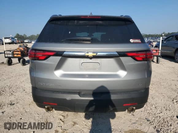 2023 Chevrolet Traverse LT с VIN 1GNEVHKW6PJ241337, выставлен на аукционе Copart как лот 80148865 с пробегом 43 630 миль миль и На запчасти • Non repairable. История ставок и продаж доступна на DreamBid. Изображение 6.