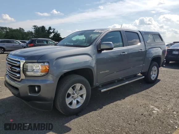 ✅ 2018 GMC Canyon 4WD SLE • VIN: 1GTG6CENXJ1306959 • Lot: 68743765. Listed on Copart with 27,210 mi. Free auction sales archive from the USA and detailed vehicle history report at DreamBid. Image 1.
