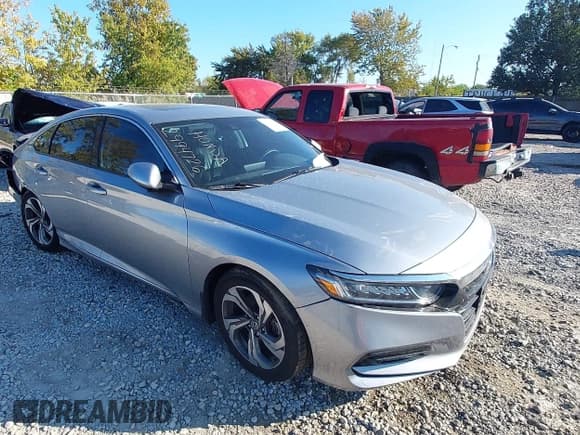 ✅ 2019 Honda Accord EX-L • VIN: 1HGCV2F55KA013063 • Lot: 43460130. Listed on IAAI with Not provided. Free auction sales archive from the USA and detailed vehicle history report at DreamBid. Image 1.
