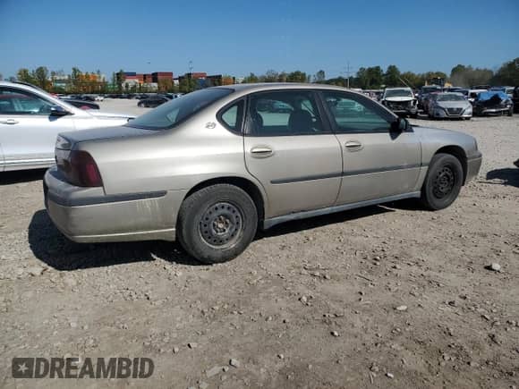 2003 Chevrolet Impala with VIN 2G1WF52E939110661, listed as a Copart auction lot 75847644 with 161,930 mi miles and Salvage title. Bid and sale history available at DreamBid. Image 3.