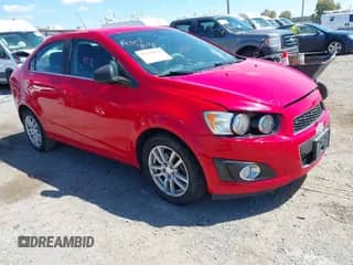 2015 Chevrolet Sonic LT with VIN 1G1JC5SH3F4179740, listed as a IAAI auction lot 43179070 with 119,554 mi miles and . Bid and sale history available at DreamBid. Image 1.