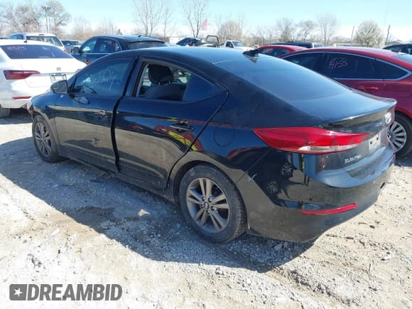 ✅ 2017 Hyundai Elantra Limited • VIN: 5NPD84LF6HH132499 • Lot: 39160337. Listed on IAAI with 119,246 mi. Free auction sales archive from the USA and detailed vehicle history report at DreamBid. Image 3.