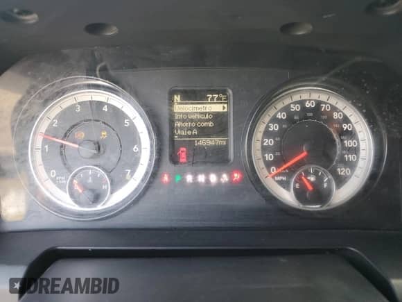 2016 Ram 1500 Express with VIN 1C6RR7FG6GS284573, listed as a Copart auction lot 71500705 with 146,947 mi miles and Salvage title. Bid and sale history available at DreamBid. Image 9.