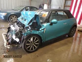 ✅ 2018 MINI Convertible Cooper S • VIN: WMWWG9C54J3E38618 • Lot: 81411364. Listed on Copart with Not provided. Free auction sales archive from the USA and detailed vehicle history report at DreamBid. Image 1.