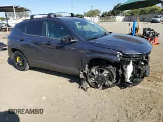 2024 Hyundai Kona SEL with VIN KM8HB3AB5RU100000, listed as a Copart auction lot 80723484 with 14,198 mi miles and Salvage title. Bid and sale history available at DreamBid. Image 4.