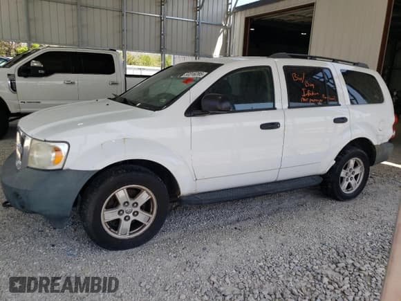 ✅ 2008 Dodge Durango • VIN: 1D8HB38N98F139925 • Lot: 53316285. Listed on Copart with 266,452 mi. Free auction sales archive from the USA and detailed vehicle history report at DreamBid. Image 1.