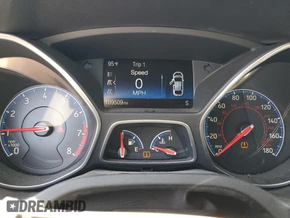 ✅ 2016 Ford Focus RS • VIN: WF0DP3TH3G4117930 • Lot: 71445695. Listed on Copart with 109,509 mi. Free auction sales archive from the USA and detailed vehicle history report at DreamBid. Image 9.