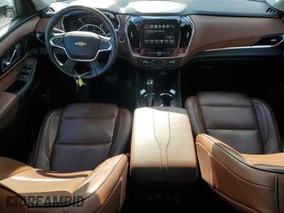 ✅ 2018 Chevrolet Traverse High Country • VIN: 1GNEVKKWXJJ250059 • Лот: 89818415. Опубликован ранее на Copart с пробегом 166 473 миль. Бесплатный доступ к архиву аукционных продаж из США и подробный отчёт об истории автомобиля на DreamBid. Изображение 8.