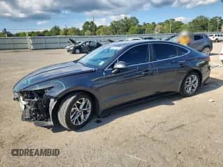 2023 Hyundai Sonata SEL with VIN KMHL64JA6PA294448, listed as a Copart auction lot 84251705 with 58,219 mi miles and Salvage title. Bid and sale history available at DreamBid. Image 1.