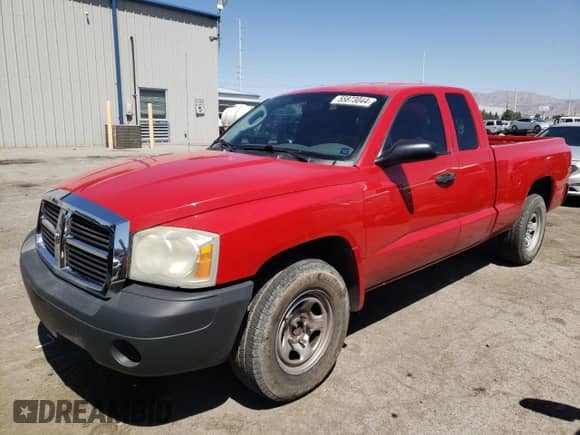 2007 Dodge Dakota ST with VIN 1D7HE22K77S103550, listed as a Copart auction lot 55873044 with 70,887 mi miles and Clean title. Bid and sale history available at DreamBid. Image 1.