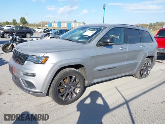 ✅ 2020 Jeep Grand Cherokee Overland • VIN: 1C4RJFCG8LC158475 • Lot: 40665109. Listed on IAAI with 77,233 mi. Free auction sales archive from the USA and detailed vehicle history report at DreamBid. Image 17.