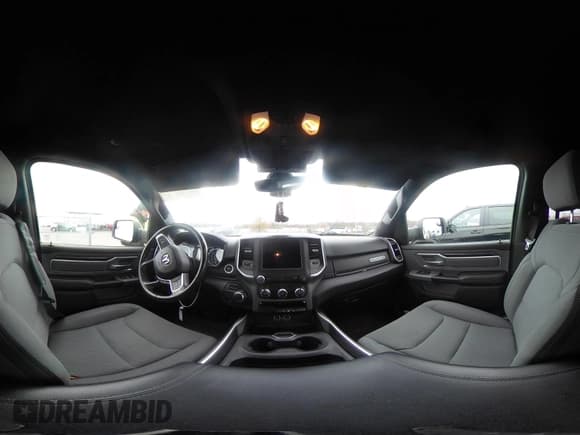 ✅ 2021 Ram 1500 Lone Star • VIN: 1C6RREBGXMN747240 • Lot: 43721392. Listed on IAAI with 56,215 mi. Free auction sales archive from the USA and detailed vehicle history report at DreamBid. Image 21.