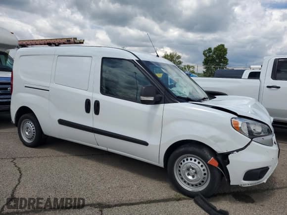 ✅ 2022 Ram ProMaster City Cargo Tradesman • VIN: ZFBHRFABXN6W61876 • Lot: 51625365. Listed on Copart with 46,925 mi. Free auction sales archive from the USA and detailed vehicle history report at DreamBid. Image 4.