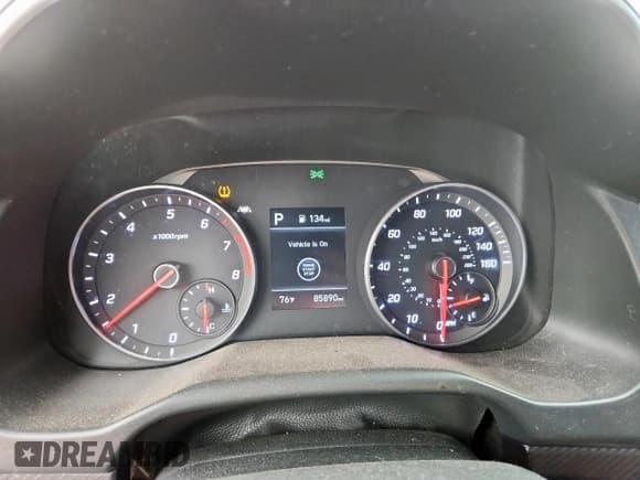 ✅ 2019 Hyundai Elantra Sport • VIN: KMHD04LB1KU842505 • Lot: 62017645. Listed on Copart with 85,890 mi. Free auction sales archive from the USA and detailed vehicle history report at DreamBid. Image 9.