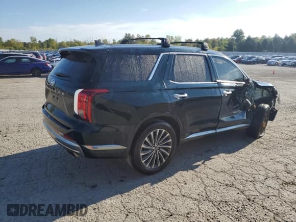 ✅ 2023 Hyundai Palisade Calligraphy • VIN: KM8R74GE3PU504763 • Лот: 80862575. Опубликован ранее на Copart с пробегом 59 055 миль. Бесплатный доступ к архиву аукционных продаж из США и подробный отчёт об истории автомобиля на DreamBid. Изображение 3.
