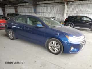2020 Hyundai Elantra SEL z VIN 5NPD84LF9LH627627, wystawiony jako Copart lot #84047285 z przebiegiem 34 562 mil mil oraz Szkoda całkowita • Salvage title. Historia ofert i sprzedaży dostępna na DreamBid. Obrazek 4.