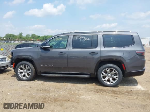 ✅ 2023 Jeep Wagoneer Series II Carbide • VIN: 1C4SJVBPXPS515874 • Lot: 42536034. Listed on IAAI with 56,284 mi. Free auction sales archive from the USA and detailed vehicle history report at DreamBid. Image 14.