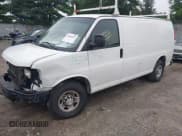 ✅ 2014 Chevrolet Express Cargo • VIN: 1GCWGFCA0E1192390 • Lot: 43033257. Listed on IAAI with 230,990 mi. Free auction sales archive from the USA and detailed vehicle history report at DreamBid. Image 2.