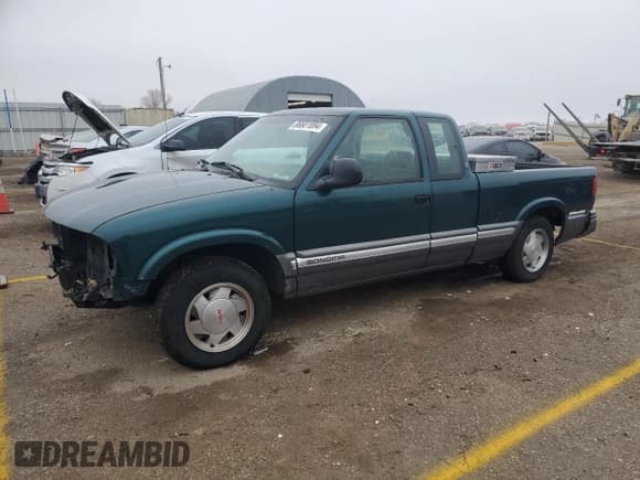 ✅ 1997 GMC Sonoma SLS • VIN: 1GTCS19X9V8516928 • Lot: 61595165. Wystawiony na Copart z przebiegiem 135 588 mil. Bezpłatny archiwum sprzedaży aukcyjnych z USA i szczegółowy raport historii pojazdu na DreamBid. Zdjęcie 1.