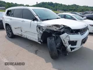 ✅ 2021 Jeep Grand Cherokee Overland • VIN: 1C4RJKDG7M8132493 • Лот: 42365554. Опубликован ранее на IAAI с пробегом 47 459 миль. Бесплатный доступ к архиву аукционных продаж из США и подробный отчёт об истории автомобиля на DreamBid. Изображение 1.