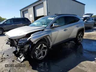 2023 Hyundai Tucson Limited z VIN KM8JECA18PU086607, wystawiony jako Copart lot #84466695 z przebiegiem 23 122 mil mil oraz Szkoda całkowita • Salvage title. Historia ofert i sprzedaży dostępna na DreamBid. Obrazek 1.