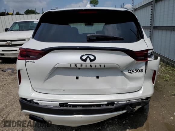 ✅ 2023 Infiniti QX50 Sport • VIN: 3PCAJ5FA4PF121110 • Lot: 65622154. Wystawiony na Copart z przebiegiem 9 708 mil. Bezpłatny archiwum sprzedaży aukcyjnych z USA i szczegółowy raport historii pojazdu na DreamBid. Zdjęcie 6.
